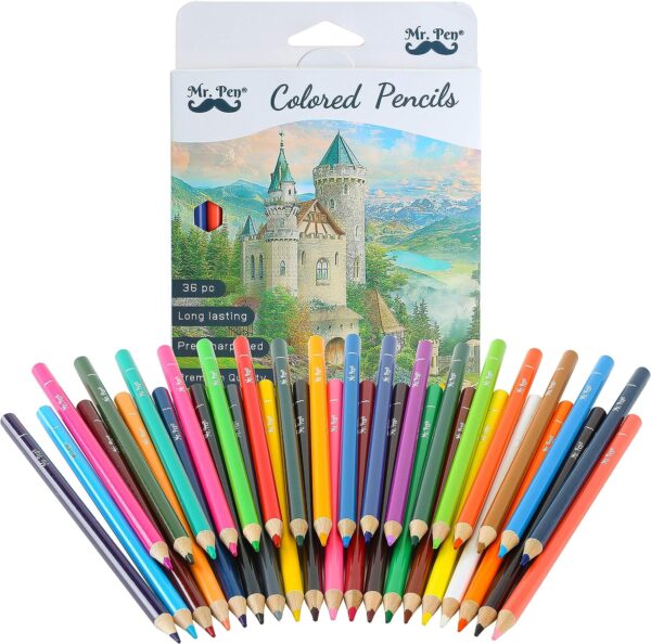 Mr Pen Colored Pencils 36