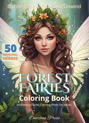 Forest Fairies Coloring Book Volume 2